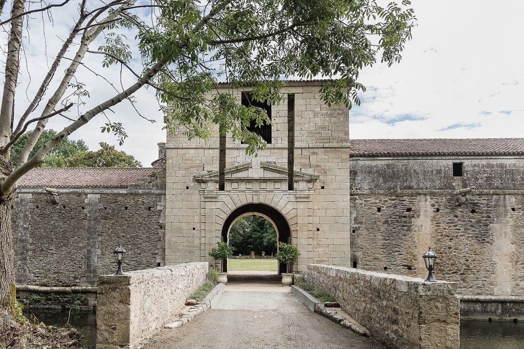 Le château de la Citardière à Mervent