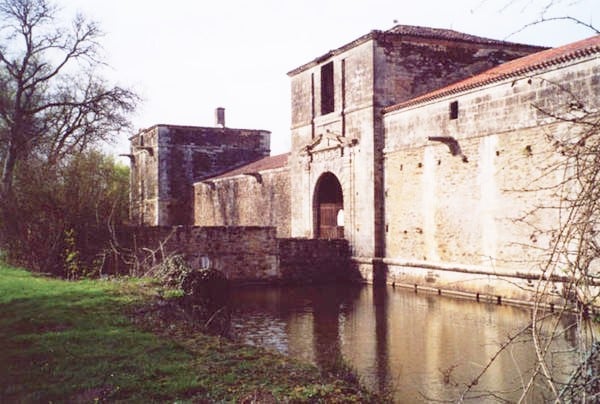 Le château de la Citardière à Mervent en 2010