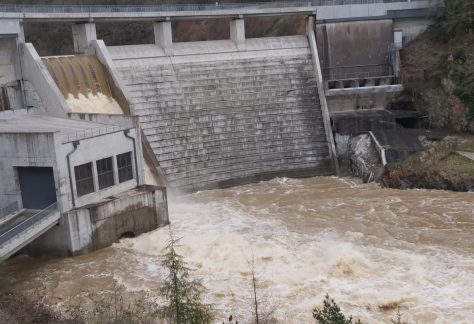 Barrage de Saint Luc à Mervent en Vendée