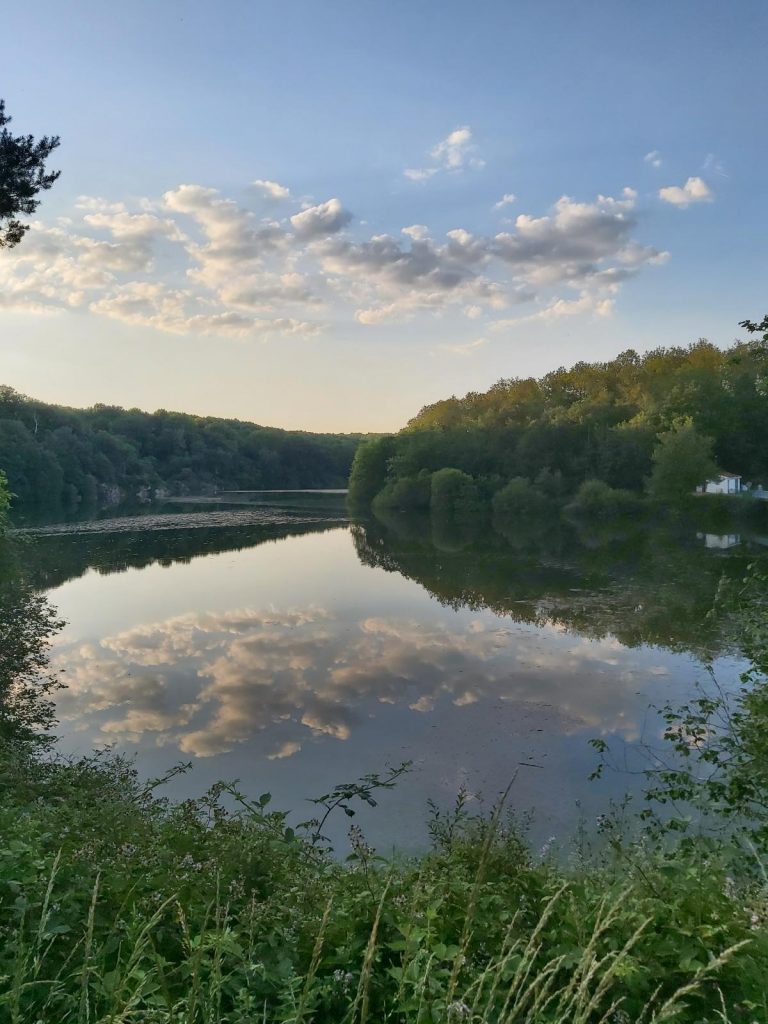 Lac de Pierre Brune à Mervent