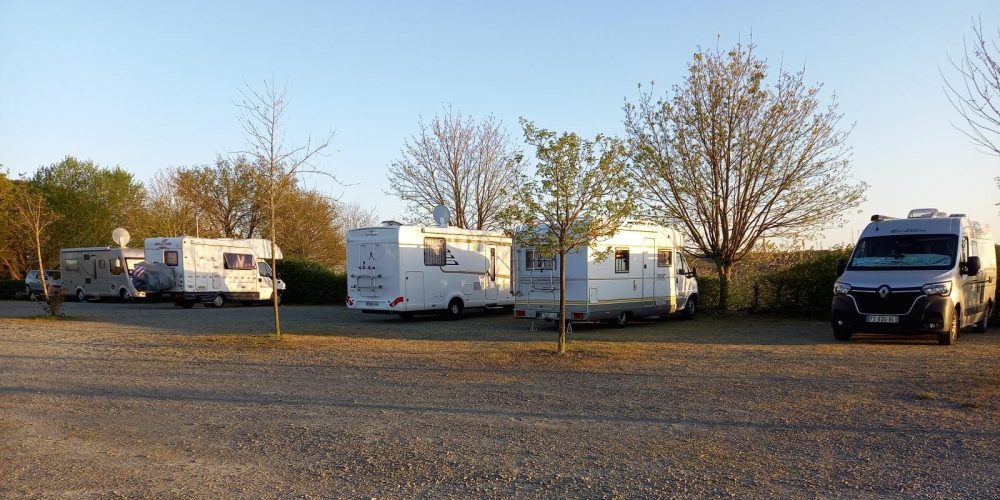 Aire de camping-car à Mervent en Sud Vendée